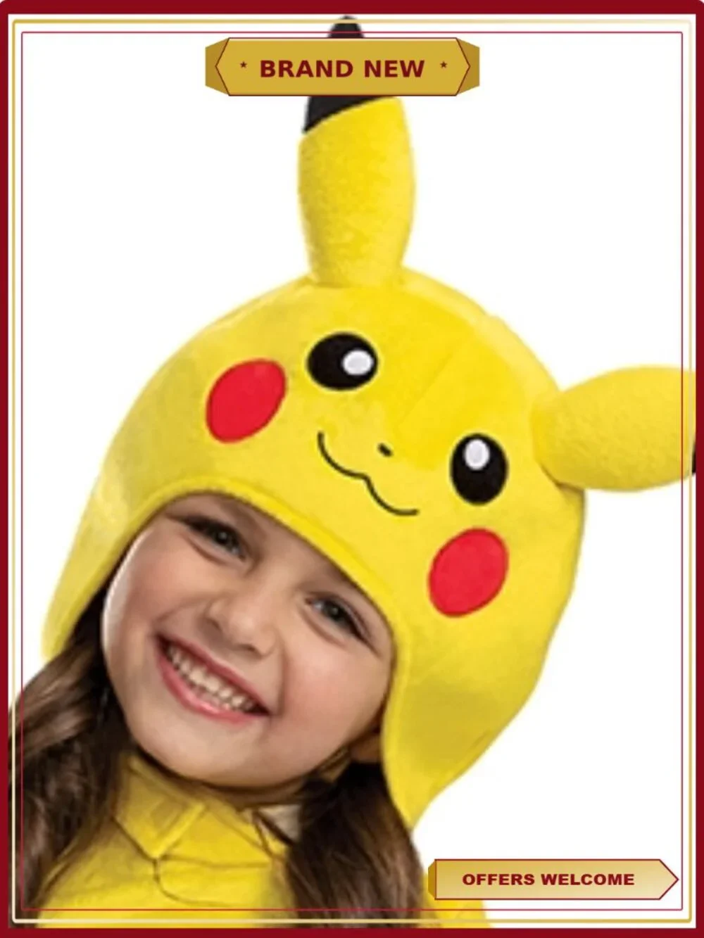 Pikachu Toddler Costume Boys Girls Halloween Jumpsuit 2T